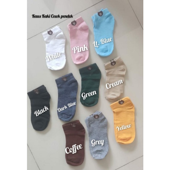 New Arrival Kaos Kaki Cute Motip Line 001