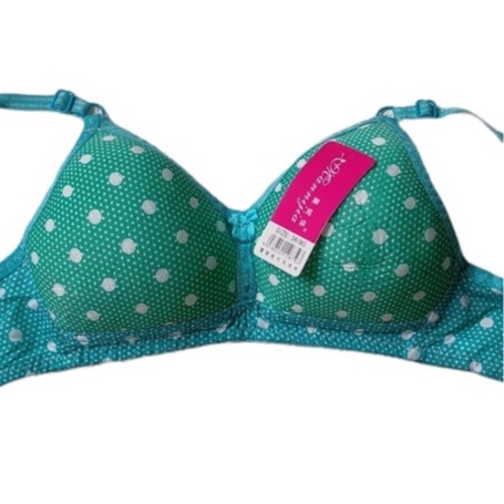 Bra BH Kutang Kotang Wanita Remaja Dewasa Sport Tanpa Kawat Busa Tipis Sexy Motif Polkadot Murah COD
