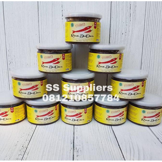 

TERLARIS! Sambal Roa Judes (Juara Pedes), Best Seller!