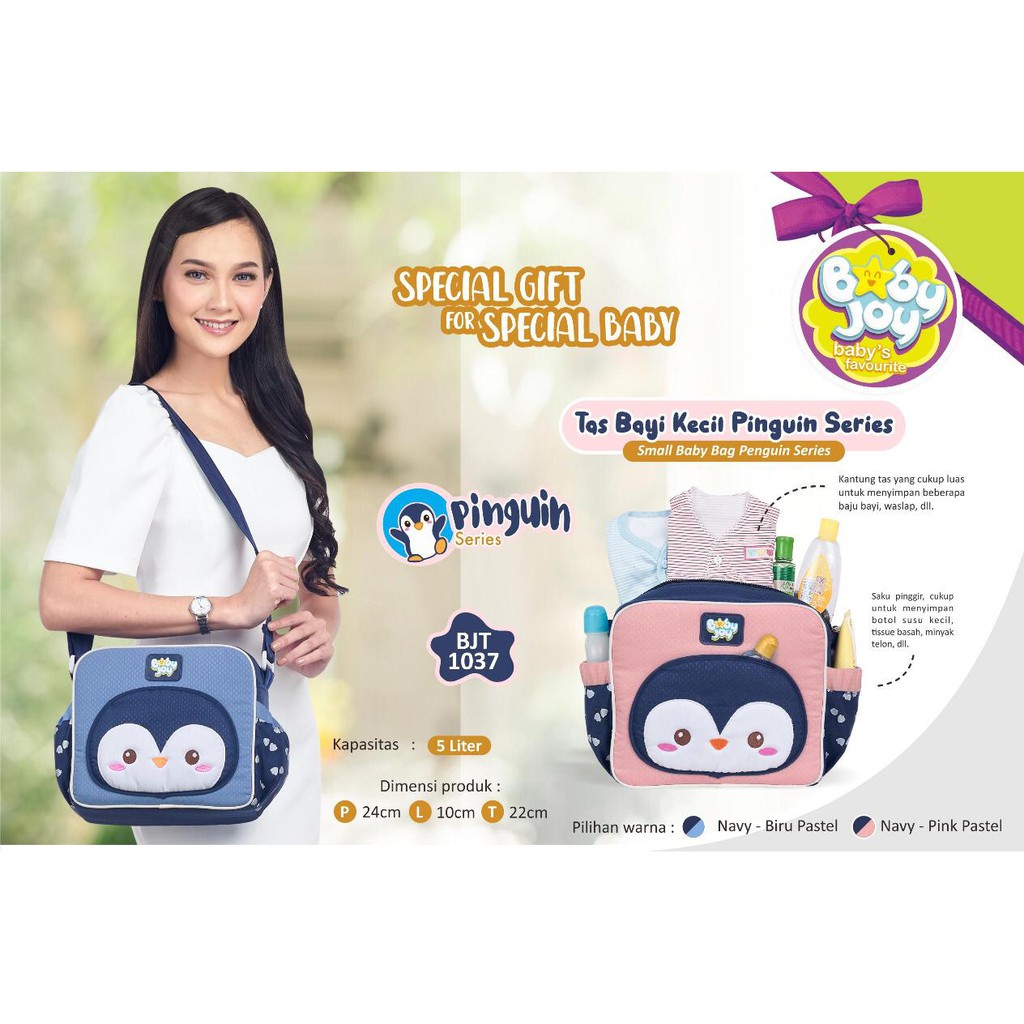 BABY JOY TAS BAYI PINGUIN SERIES BJT 1037 TAS BAYI TERMURAH