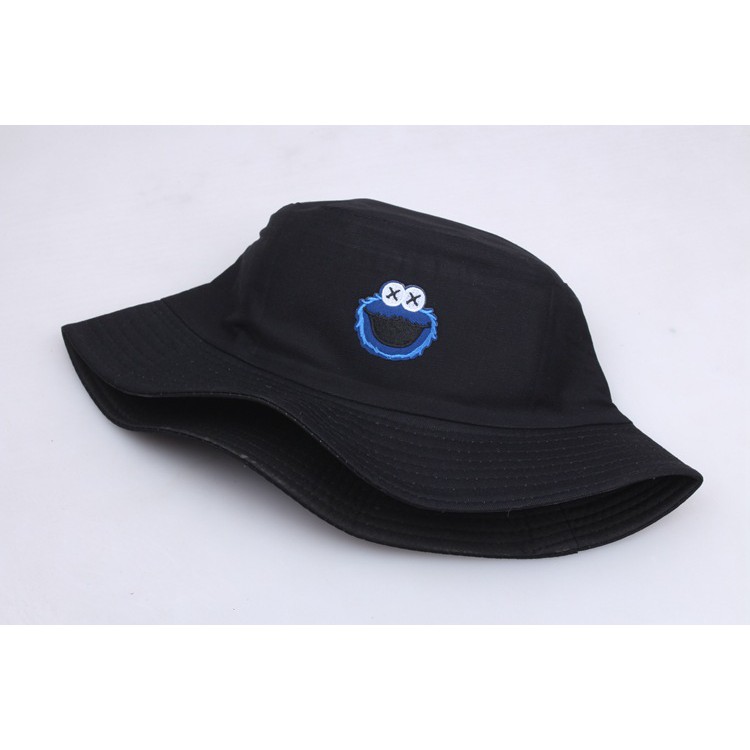 BHEL bucket hat import elmo sesame street bordir topi summer fisherman korea kpop idol