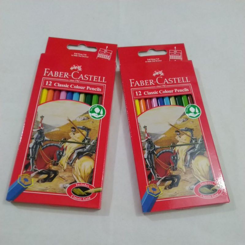 

PENSIL WARNA 12 CLASSIC FABER CASTELL