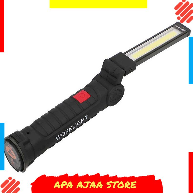 Paling Dicari ! TaffLED Worklight Senter COB Magnetic LED 2000 Lumens - 175A