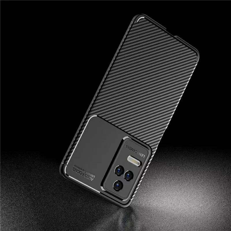 Case Xiaomi Poco F3 F4 F5 5G Softcase Carbon Autofocus Original