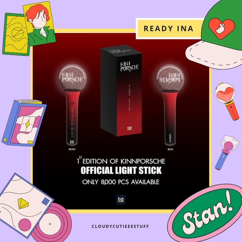Jual [READY STOCK] OFFICIAL LIGHT STICK KINNPORSCHE THE SERIES | Shopee ...