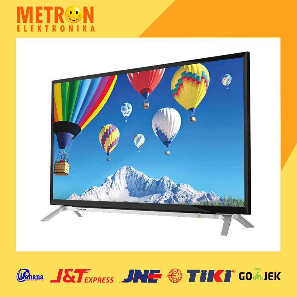 TOSHIBA 43 L 5650 VJ / REGZA / LED SMART TV 43 IN INCH HDMI + USB MOVIE / TELEVISI / 43L5650VJ