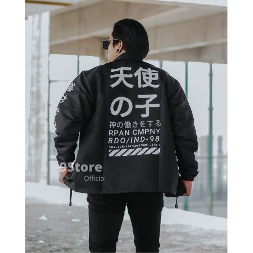 9StoreOfficial_ Coach Jacket Japan Edition / Coach Jaket Japan Original RPAN.CO / Jaket Parasut Windbreaker Pria.