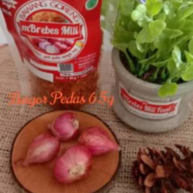 

Bawang Goreng Merah rasa Pedas 65gr (min. 2pack)