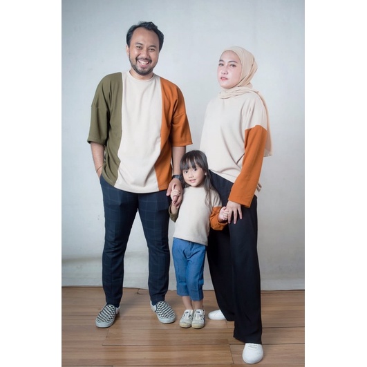 RACHIDKIDS / COLORBLOCK FAMILY SET BUTTERNUT