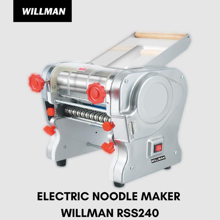 

Mesin Penggiling Mie Noodle Maker Willman Rss240 Body Stainless 24 Cm