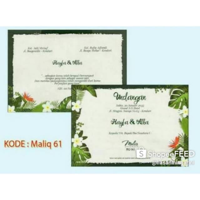 Undangan maliq 61
