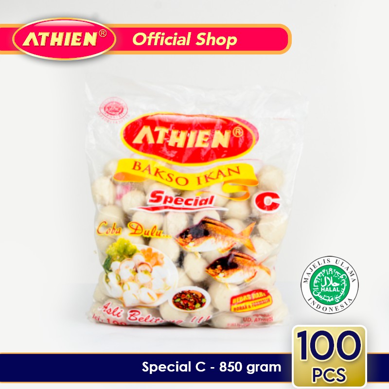 

Athien - Bakso Ikan Spesial C Kecil Asli Belitung / 850 gram