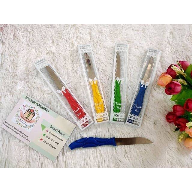 SOUVENIR PISAU KECIL KEMAS MIKA