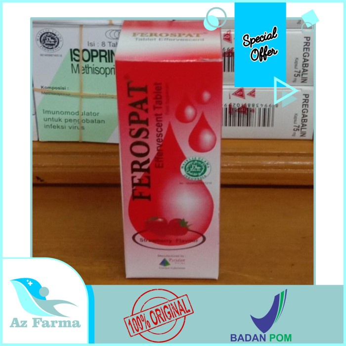 ferosfat effervescent 10 tablet Termurah