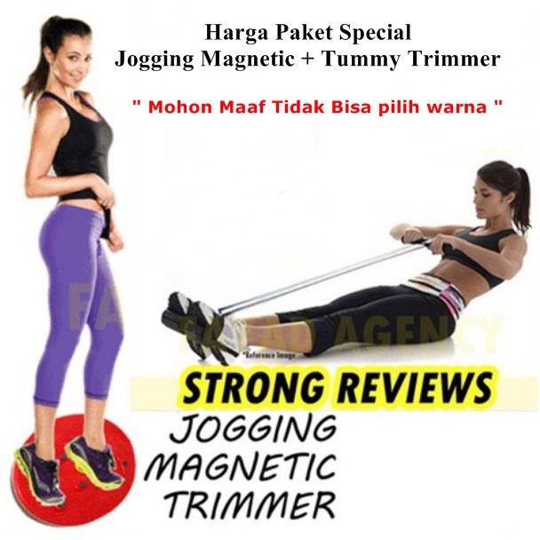 Paket Tummy Trimmer Jogging Magnetic