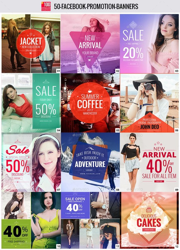 280 Facebook Banner Bundle