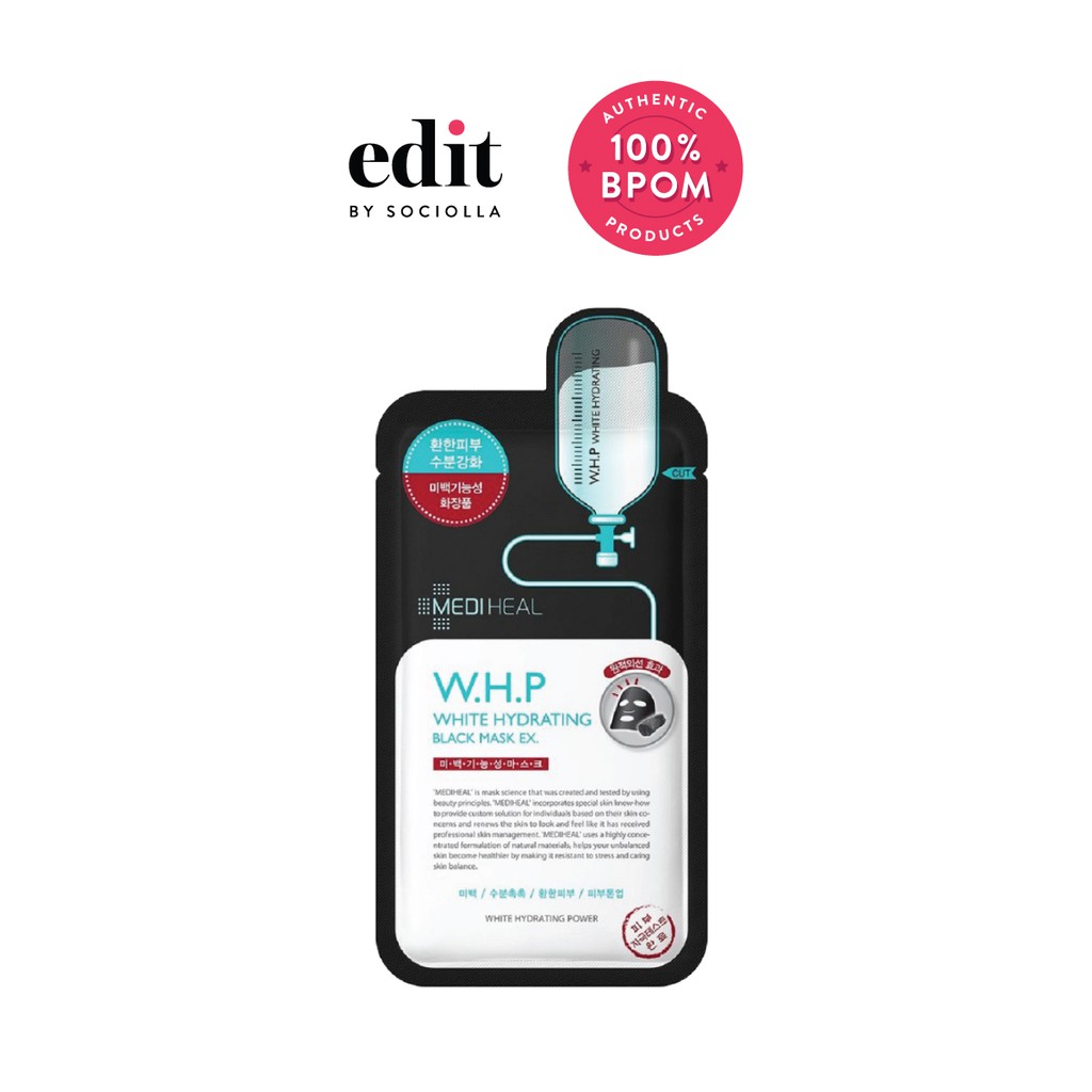 

Mediheal W.H.P White Hydrating Charcoal Mineral Mask Edit by Sociolla