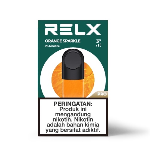 RELX Pod Orange Sparkle rasa Soda Jeruk