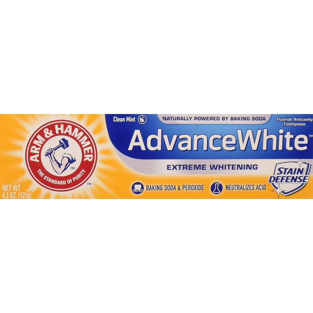 Arm &amp; Hammer Advanced White Extreme Whitening Toothpaste 170 gram