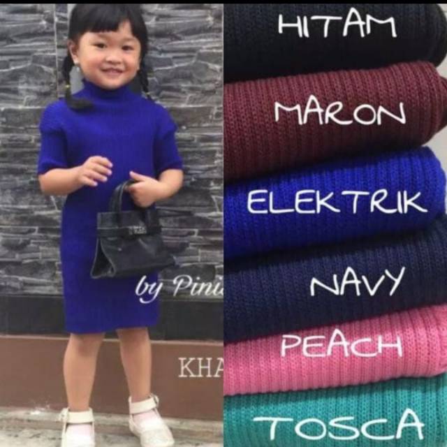 56 Model Baju Rajutan Anak Gratis