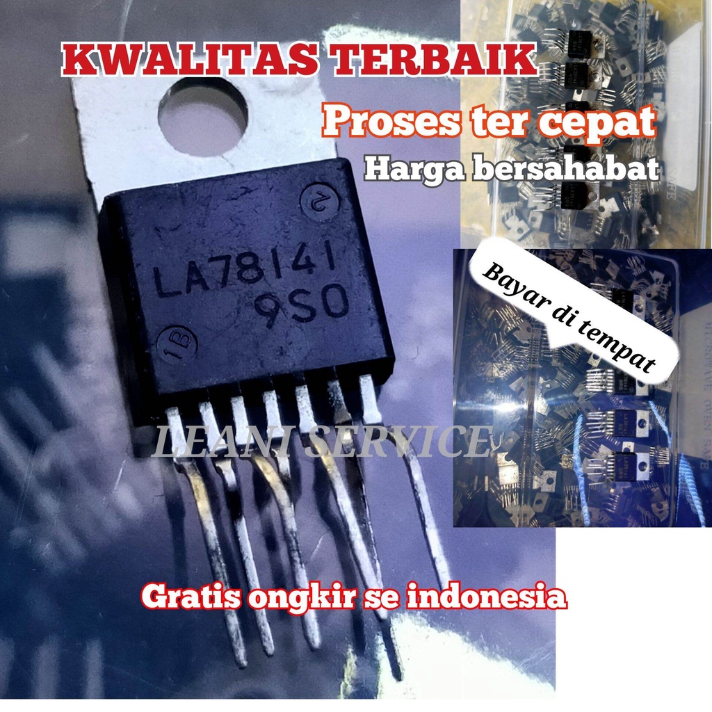 IC VERTICAL 10pcs LA78141 ORI Cabutan