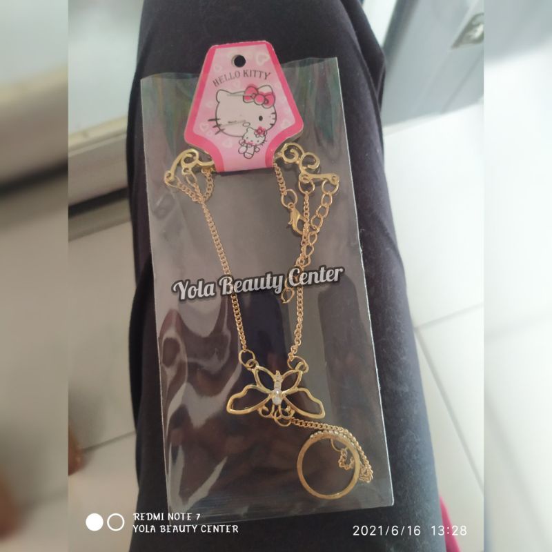 Gelang Sambung / Gelang Sambung Cincin / Cincin Sambung / Gelang India