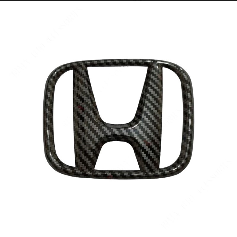 Emblem Logo Depan Honda All New Brio(Depan) Carbon 13.6cm