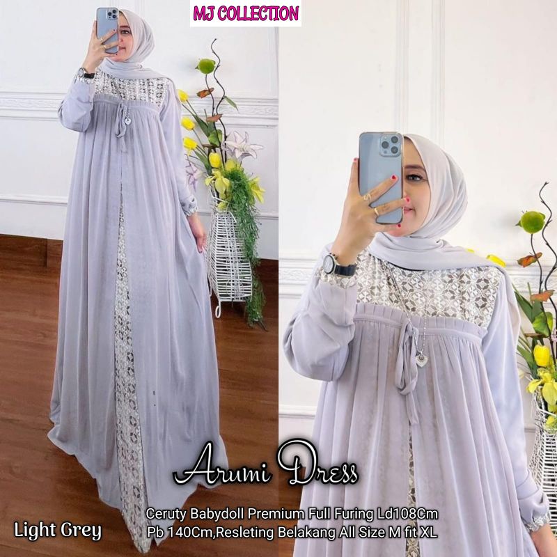 DRESS WANITA ARUMI BY MJ COLLECTION