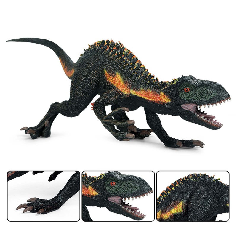 Mary Dinossauro Jurassiced Indominus Tyrannosaurus Rex Figure Model Dinosaurus Mainan Anak