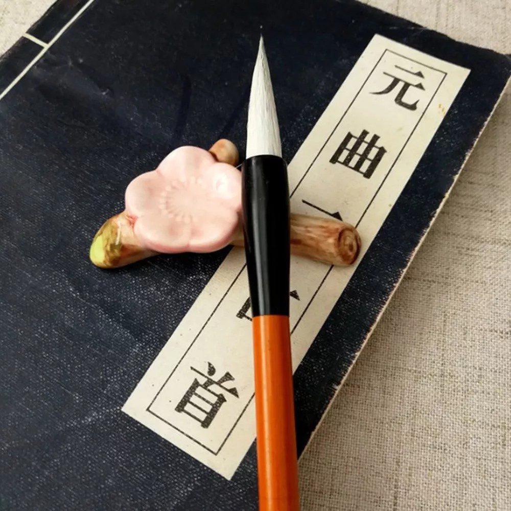 Tatakan Sumpit/Kuas Chopstick Stand Unik & Lucu Keramik /Bunga/Panda/Paus/Kelinci-3