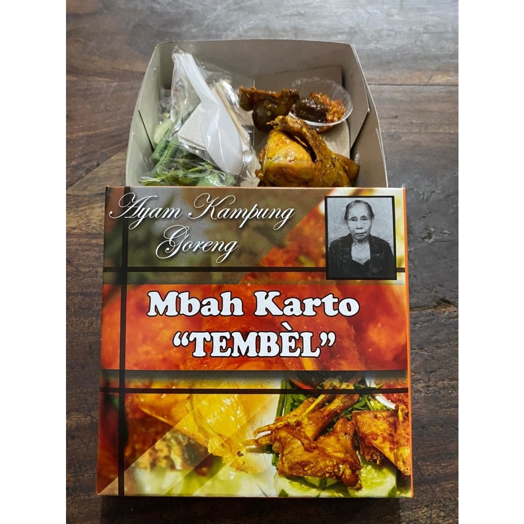 Ayam Kampung goreng Mbah Karto ASLI SUKOHARJO