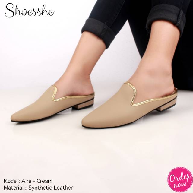 Fsb - Sepatu Mules Wanita (Aira - Series)