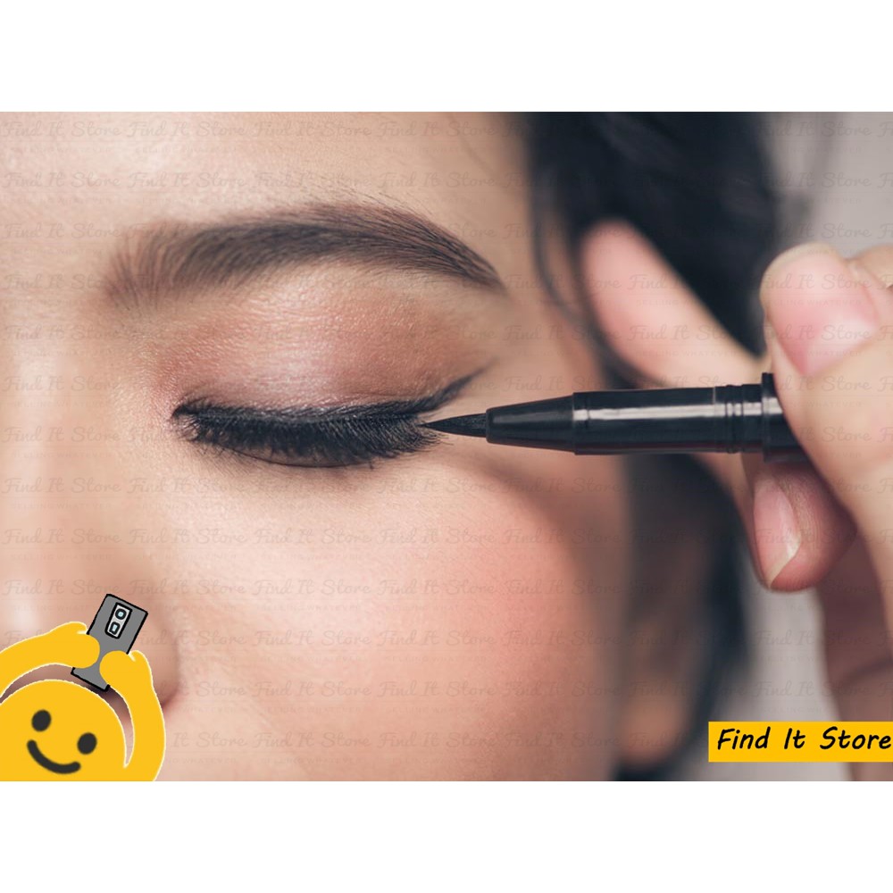 Implora Black Eyeliner Pen Eye Liner Waterproof and Dramatic Look BPOM
