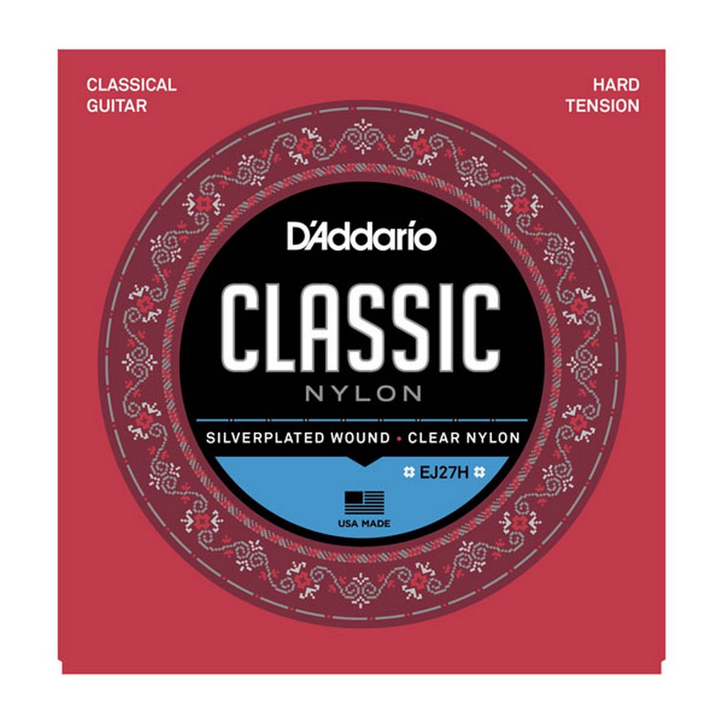 D'addario Klasik Nylon Senar Gitar Original EJ27N EJ27H