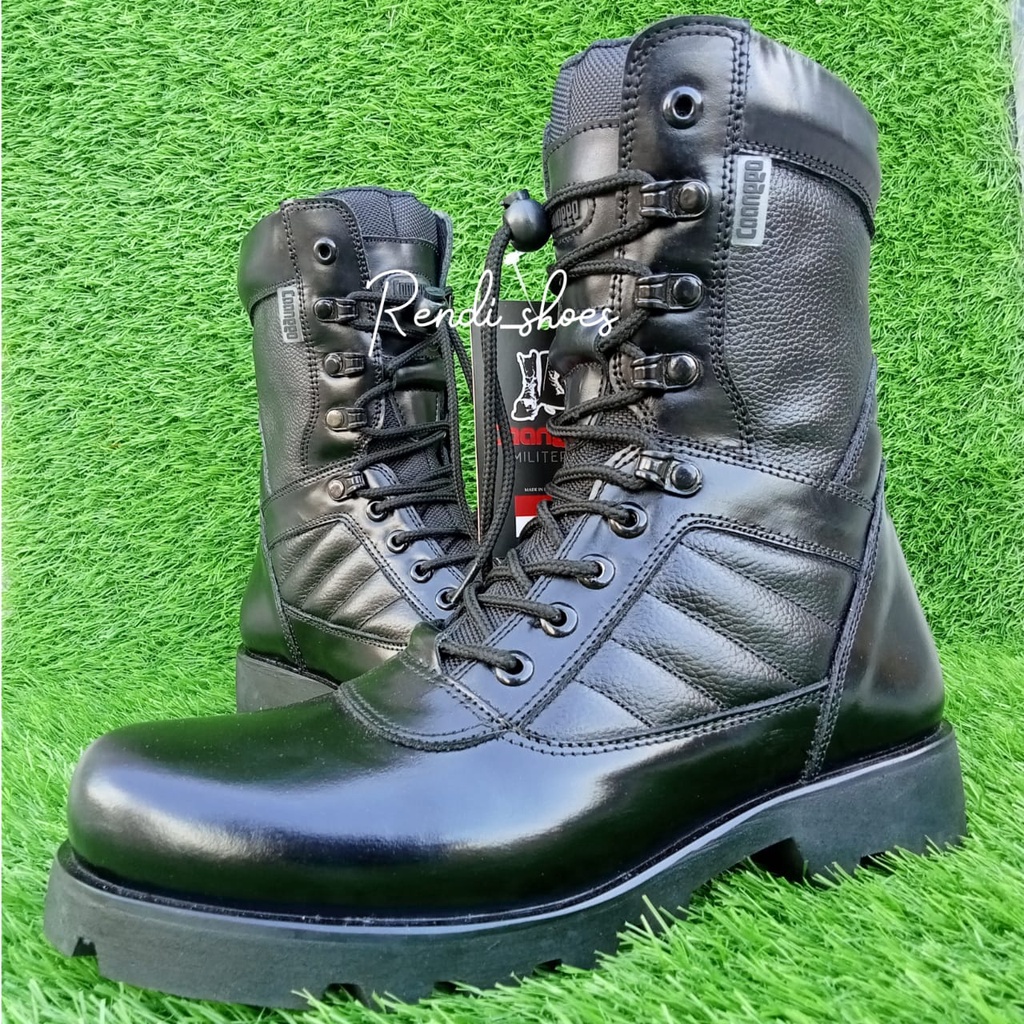 sepatu pdl tactical boots terbaru kulit asli original caanggo