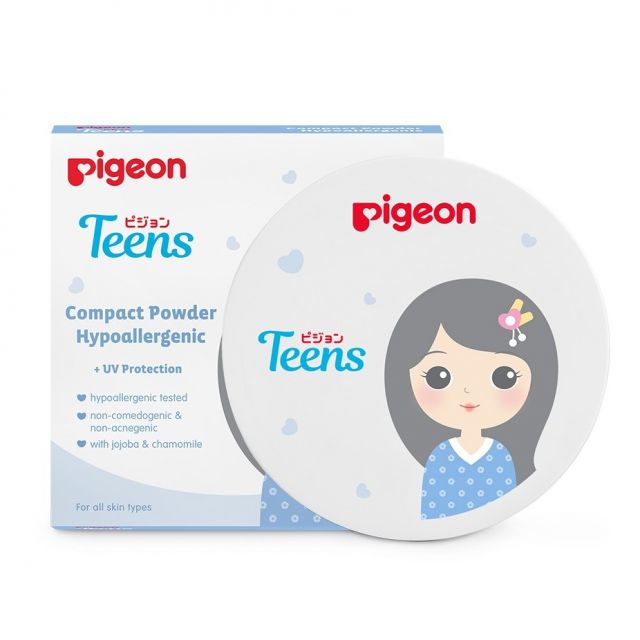 Pigeon Teens Compact Powder Hypolergenic 14 gr ORIGINAL-BPOM