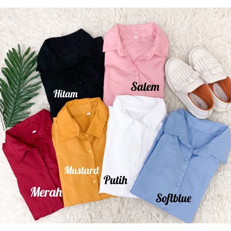 AFI - EC - Lumina Basic / Kemeja Dian ®-Mustard