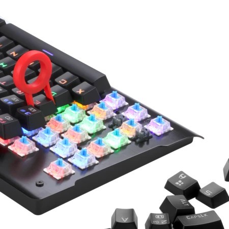 Redragon Keyboard Gaming Mechanical TKL RGB Waterproof Visnu K561RGB