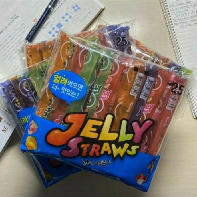 

Korea Jelly Straws Fruit Flavor