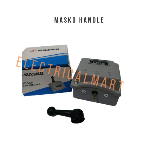 MASKO Handle Camstater GZ-15A ( I 0 II )Ohm Saklar 15 Ampere On-Off-On