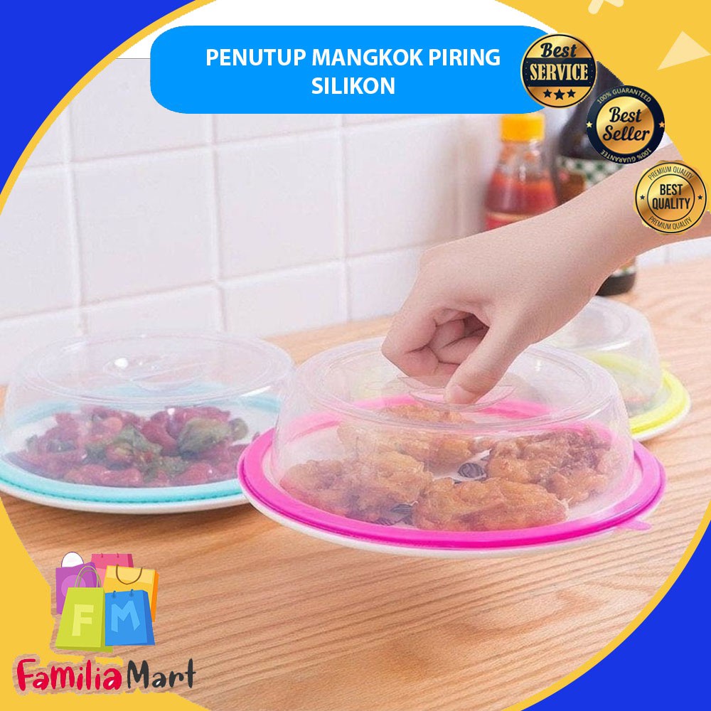 FOOD COVER VACUM PENUTUP MANGKOK PIRING SILIKON TUDUNG SAJI MAKANAN