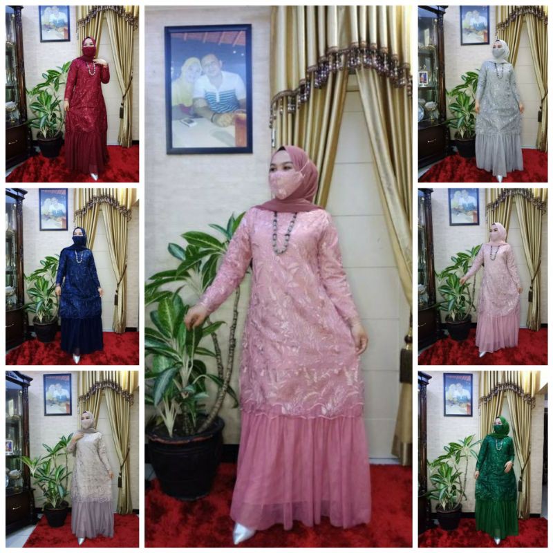 KEBAYA TUTU FREE MASKER // GAMIS TUTU ORIGINAL // By.LORAMA
