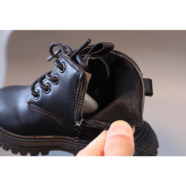 SH38-Sepatu Boot Marting Anak Laki Perempuan Gembok