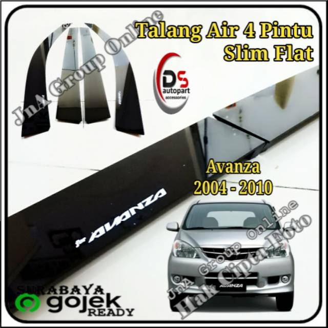 Talang Air Slim Flat Avanza thn 2004 - 2010
