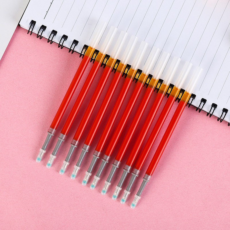 20pcs 0.5mm Press Pen Gel Pen Refill Beating Gel Pen Refill for Test Office Signature Special Gel Pen