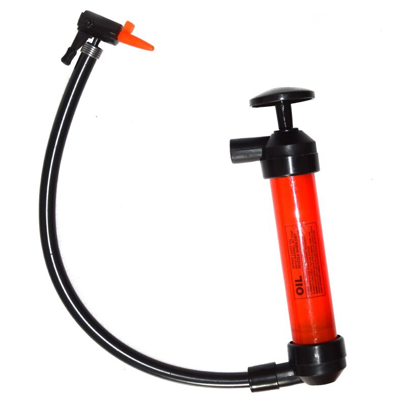 Pompa Tangan Transfer Oli Bensin Mobil Oil Extractor Sucker Pump - Red - 7RHZ3WRE