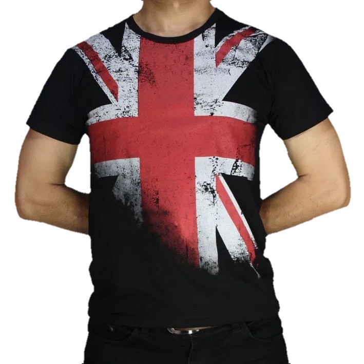 Baju Kaos England Tshirt Bendera Inggris Premium Quality Import M-XXXL Rhymes