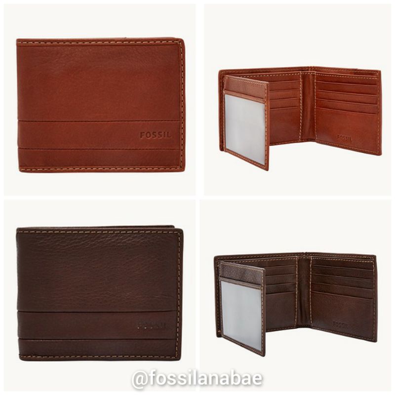 Dompet Pria Fossil Original/Lufkin Traveler/Dompet Kulit Asli