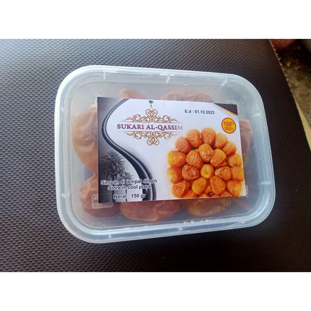 KURMA AL-QASSIM - KURMA Sukari ember AL-QASSIM original premium Meningkatkan daya tahan tubuh mengendalikan gula darah