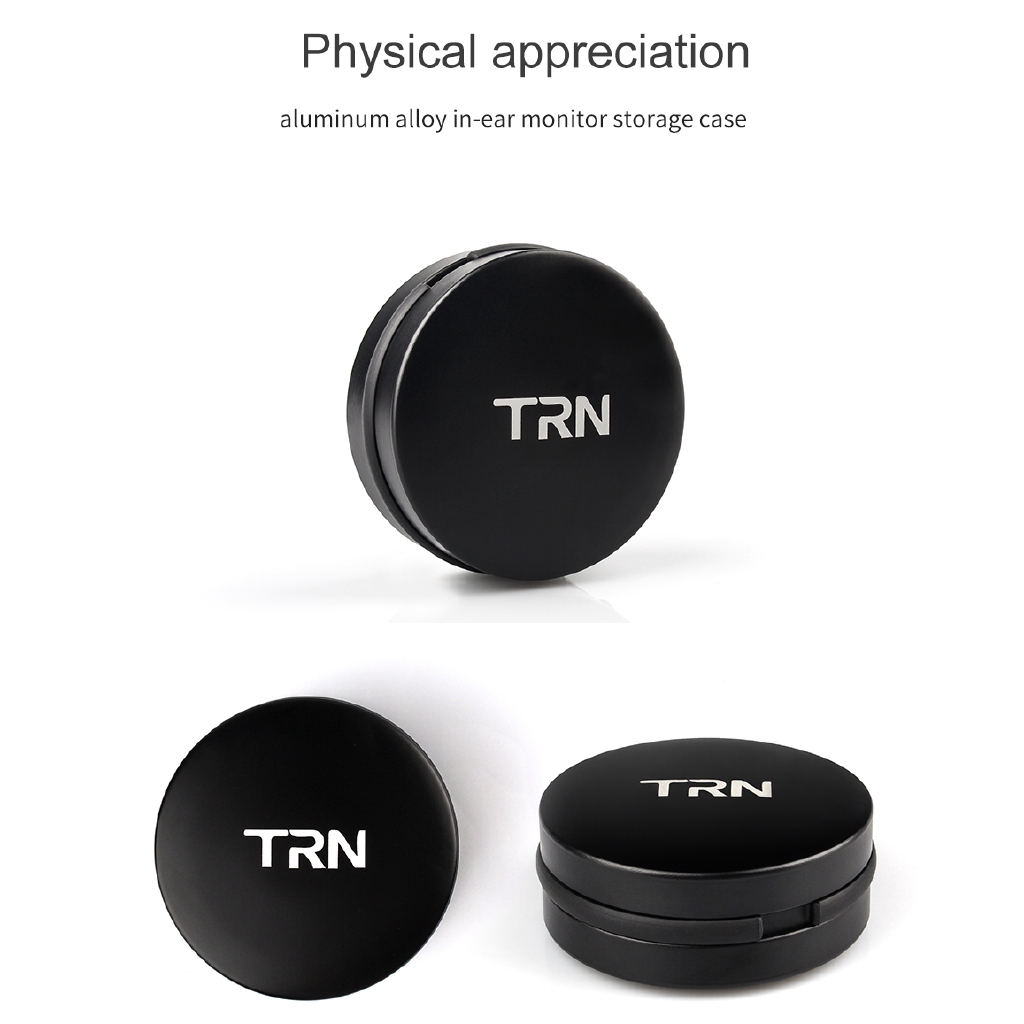 Trn Kotak Penyimpanan Earphone Bahan Metal